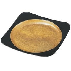 盛皿 渕丸角皿金雲流渕黒/宴会大皿