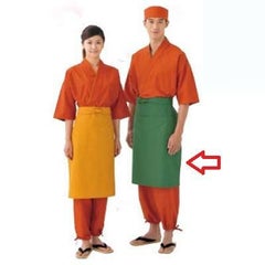 ミドル前掛 ET3462-4 緑 レギュラー