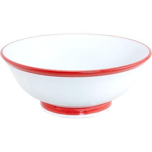 03790064 赤線 イングレーズ 7.5高台丼 22.9×9.1cm 容量:1715cc