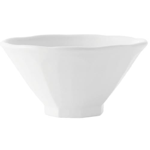 00000450 白 八角6.3丼 19×9.7cm 容量:1160cc