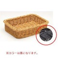 樹脂バスケット太渕ディスプレイかご中 6‐72‐2 黒