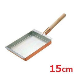 EBM 銅 玉子焼 関西型15cm
