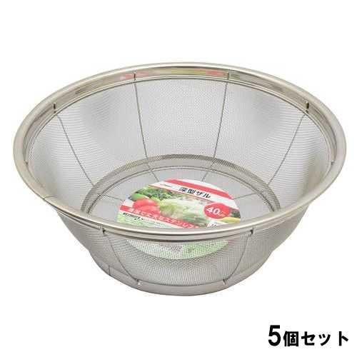 TAKAGI 深型ザル40cm【5個セット】