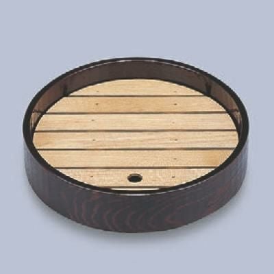 盛器 (大)尺1寸丸盛器溜