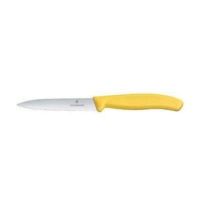 【ビクトリノックス ペティナイフ 波刃YL 6.7736.8FCE 10cm】/業務用/グループA