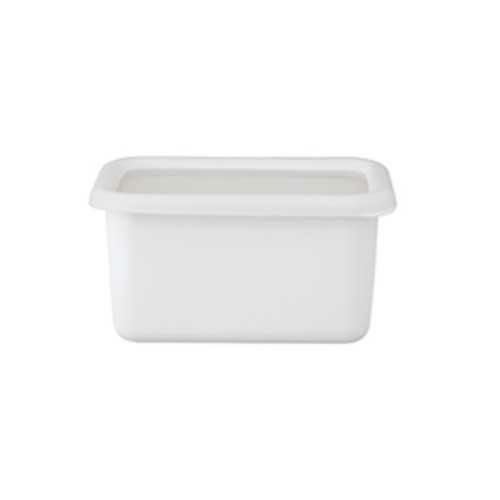 コンテ ホーロー深型角容器S KE-DS・LW リリーホワイト