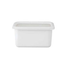 コンテ ホーロー深型角容器S KE-DS・LW リリーホワイト