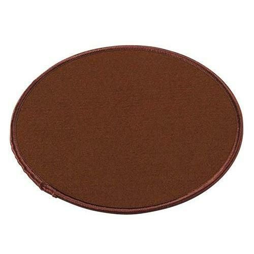 ソフト 丸 マット ブラウン