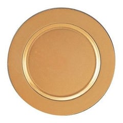 プレート 31φサービスプレート 金雅底黒塗/洋食器/パーティ大皿