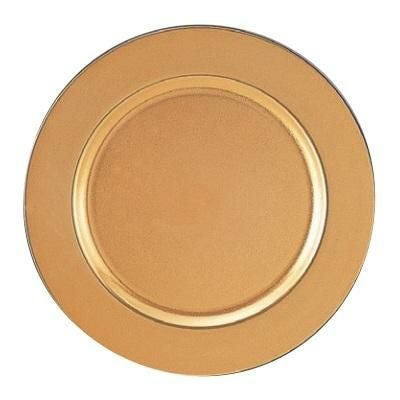 プレート 31φサービスプレート 金雅底黒塗/洋食器/パーティ大皿