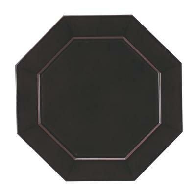 プレート 八角プレート(大) 溜 SS塗/洋食器