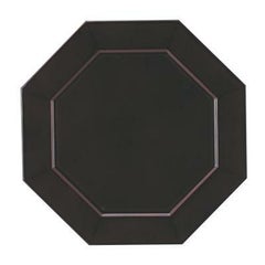 プレート 八角プレート(大) 溜 SS塗/洋食器