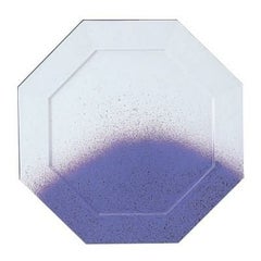 プレート 八角プレート(小) 紫吹雪渕紫/洋食器