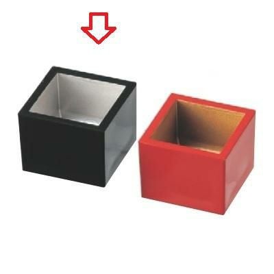 酒器 舛 ニューミニマス黒内銀