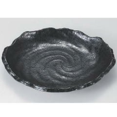 盛器 8寸鳴門盛器 新黒石目