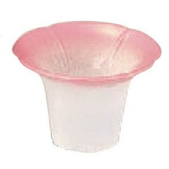 珍味 (小)朝顔珍味入れピンクぼかし