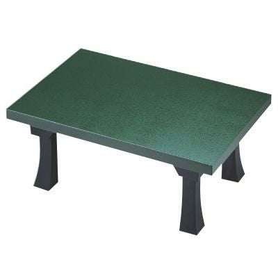 御膳 D.X二月堂 グリーン石目 底塗り無し 強化塗