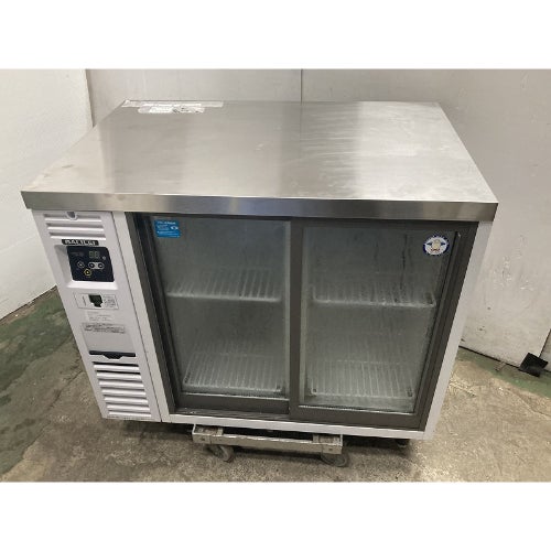 【業界最長1年保証】【中古】冷蔵ショーケース スライド扉 フクシマガリレイ(福島工業) LGC-090RE 幅900×奥行600×高さ800 【送料別途見積】【川口厨房機器専門館在庫】