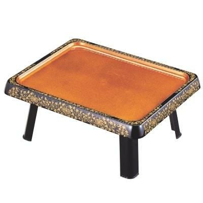 御膳 D.X百万石膳 金梨地渕唐草 新足 セット