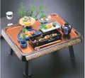御膳 D.X百万石膳 金梨地渕唐草 新足 セット