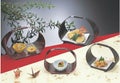 かご (小)一休籠黒