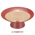 盛器  8寸盃朱塗天金(スノ子別)    高さ92 直径:240