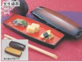 盛器 宝生盛器アクアブラウン内朱(蓋のみ)