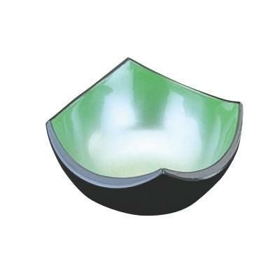小鉢 (小)3.2寸四方上り鉢グリーンかすみ
