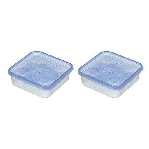 ジップロックコンテナー 正方形 700ml 2個入 /小物送料対象商品