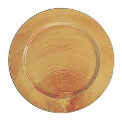 プレート 9.5寸サービスプレート 花梨渕黒/洋食器/パーティ大皿