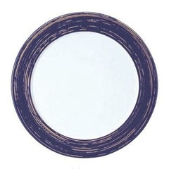 プレート 33φサービスプレート 青紫かすり渕紫/洋食器
