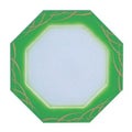 プレート 八角プレート(大) グリーンぼかしつゆ草/洋食器