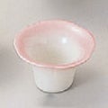 珍味  朝顔珍味入れ(小)ピンク 高さ29mm×直径:47