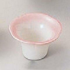 珍味  朝顔珍味入れ(小)ピンク 高さ29mm×直径:47