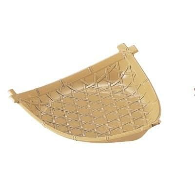 竹皿 (小)三角平皿白木