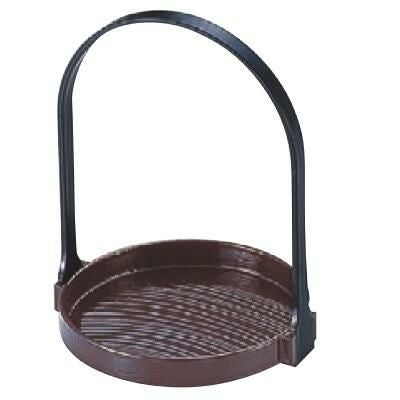 かご 3.5寸丸手提台(小)新溜