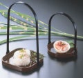 かご 3.5寸丸手提台(小)新溜