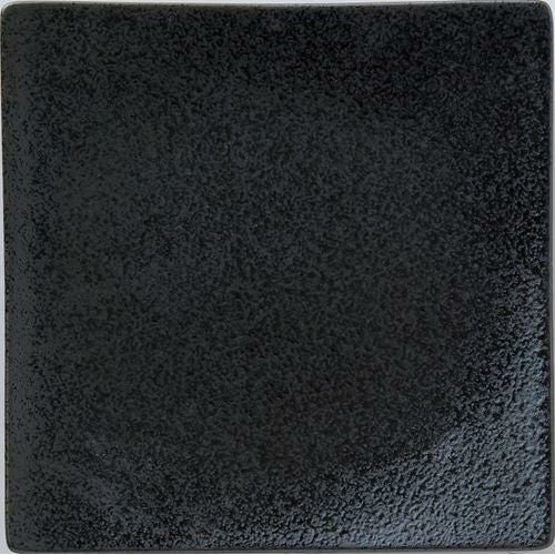 12-109-9 角和皿 19cm正角皿 黒耀 19.3×19.3×2.6(cm)