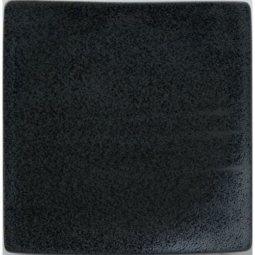 12-109-8 角和皿 23cm正角皿 黒耀 22.8×22.8×2.6(cm)