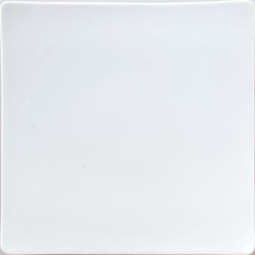 12-105-7 角和皿 26cm正角皿 白/1枚入 25.7×25.7×2.9(cm)