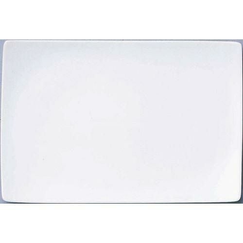 12-107-4 角和皿 31cm長角皿 白/1枚入 30.5×20.5×2.4(cm)