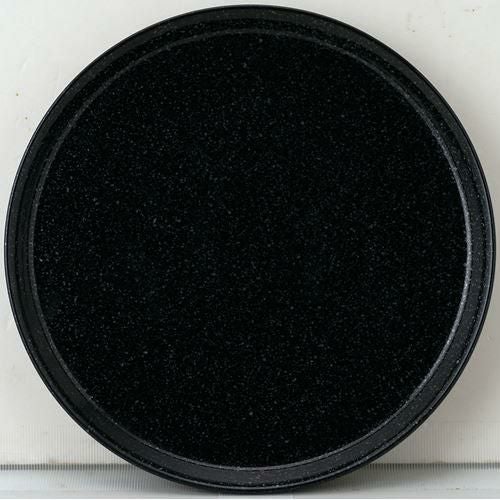 コルミック ブラック 25cmリム皿