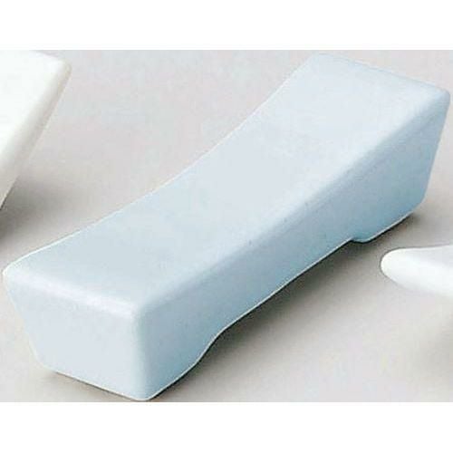 12-163-9 箸置 角型 青白磁6.5×2(cm)