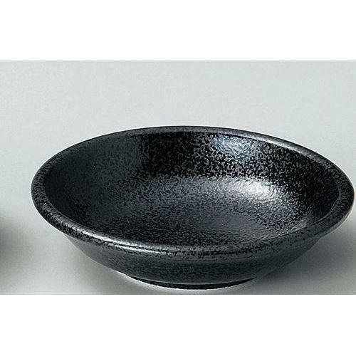 12-60-20 石墨 13cm深皿 黒耀 12.8×3.2(cm)