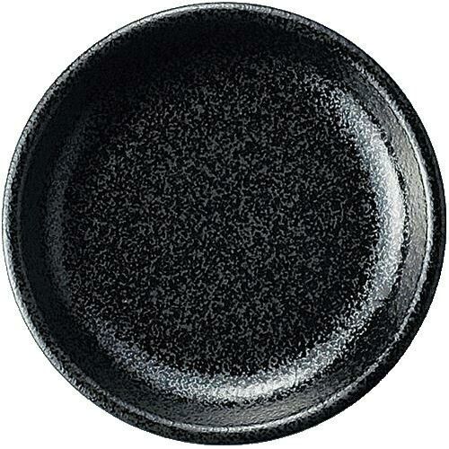 12-58-8 石墨 12cm皿 黒耀 12×2.1(cm)