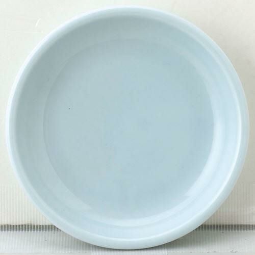 12-98-7 天青 12cm皿 青白磁 12×2.1(cm)
