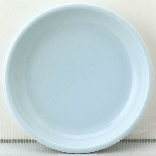 12-98-6 天青 14cm皿 青白磁 14.2×2.2(cm)