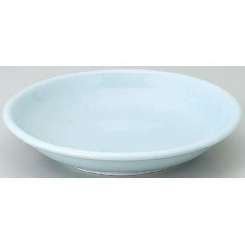 12-98-9 天青 21cm深皿 青白磁 21.3×4.2(cm)