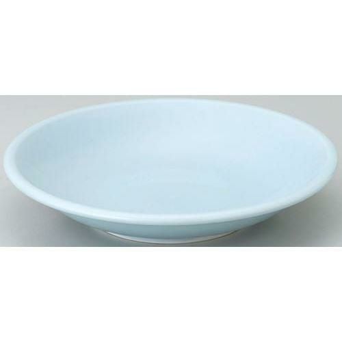12-98-8 天青 24cm深皿 青白磁 24.1×4.7(cm)