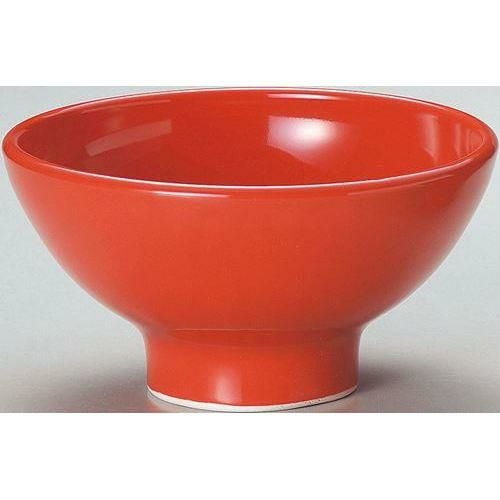 12-101-14 紅中華 19cm深丼 赤19.3×10.1(cm)